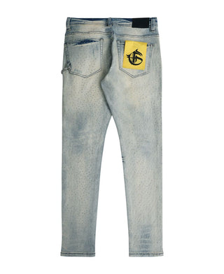 AMI LIGHT WASH SKINNY