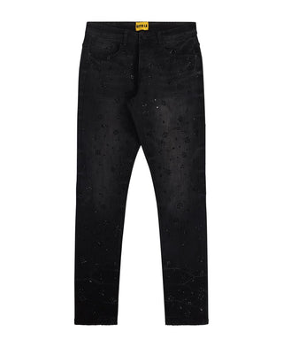 KEVIN BLK WASH SKINNY