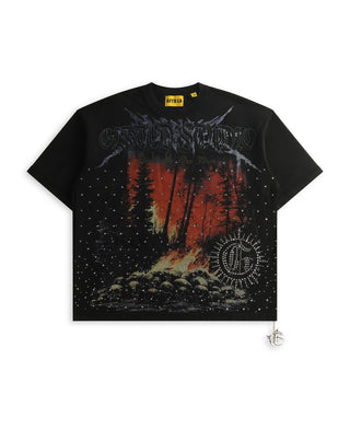 BY FIRE BLACK TEE