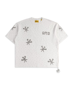 DAGGER PATCH WHITE TEE
