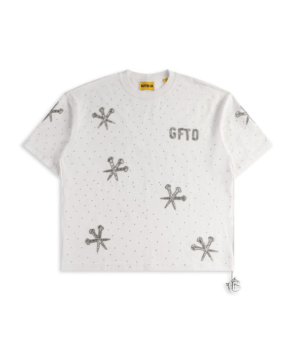 DAGGER PATCH WHITE TEE