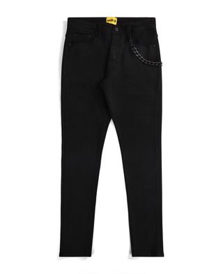 DAVID WAX BLK SKINNY DENIM