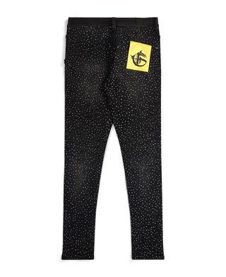 DAGGER PATCH BLK DENIM