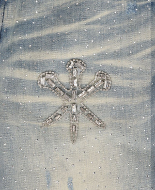 DAGGER PATCH LT DENIM