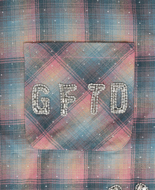 DAGGER PATCH LT BLUE SHIRT