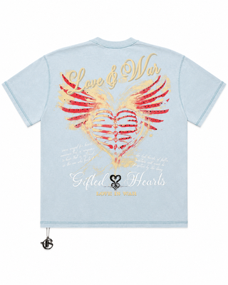 HEART BLUE TEE