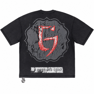 WARRIORS CODE BLK TEE