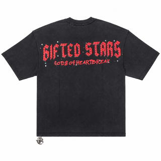HEARTBREAK BLK TEE