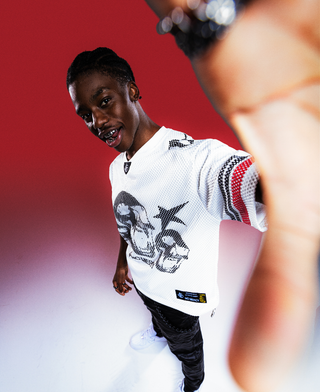 NO MERCY WHITE JERSEY