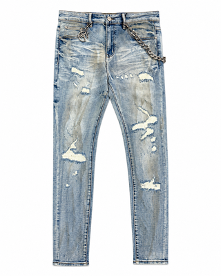 EDGE DENIM - MED WASH