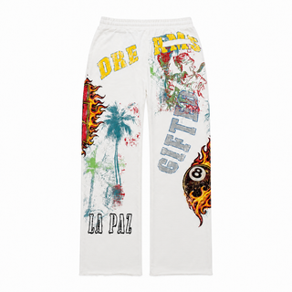 GFTD DREAMS PANTS - WHITE