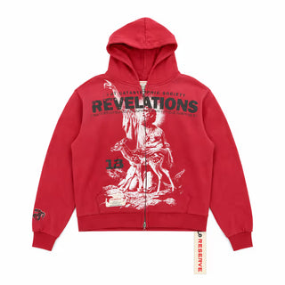 SOCIETY HOODIE - RED