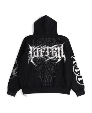 RAGE BLACK HOODY